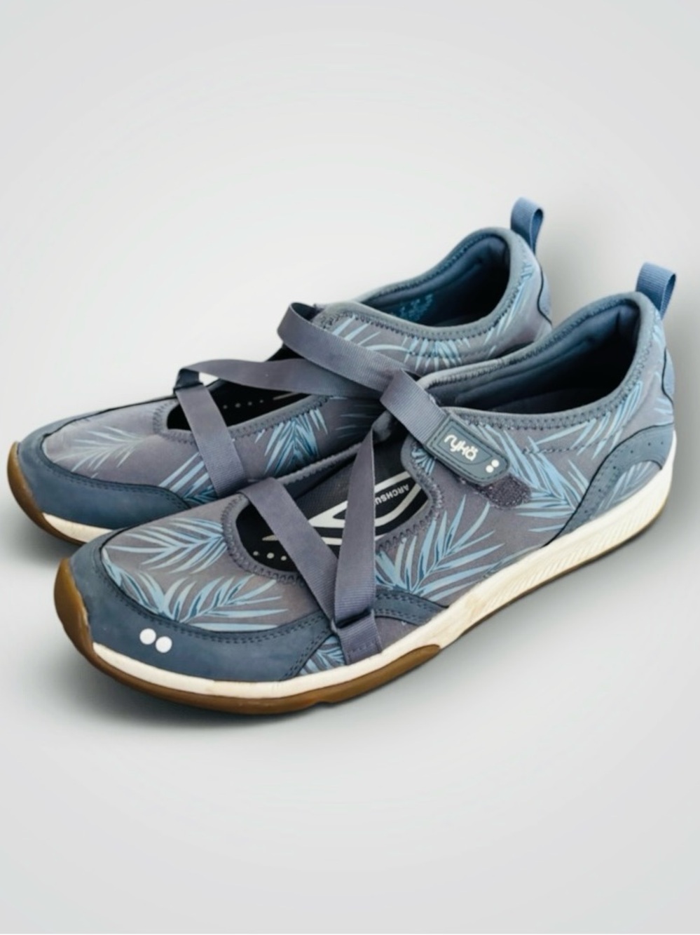 Ryka Kailee Adjustable Mesh Lightweight Mary Jane
Sneaker Walking Shoes 11 Wide